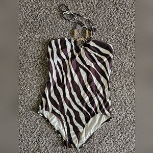 Swimsuit with Ring Detail